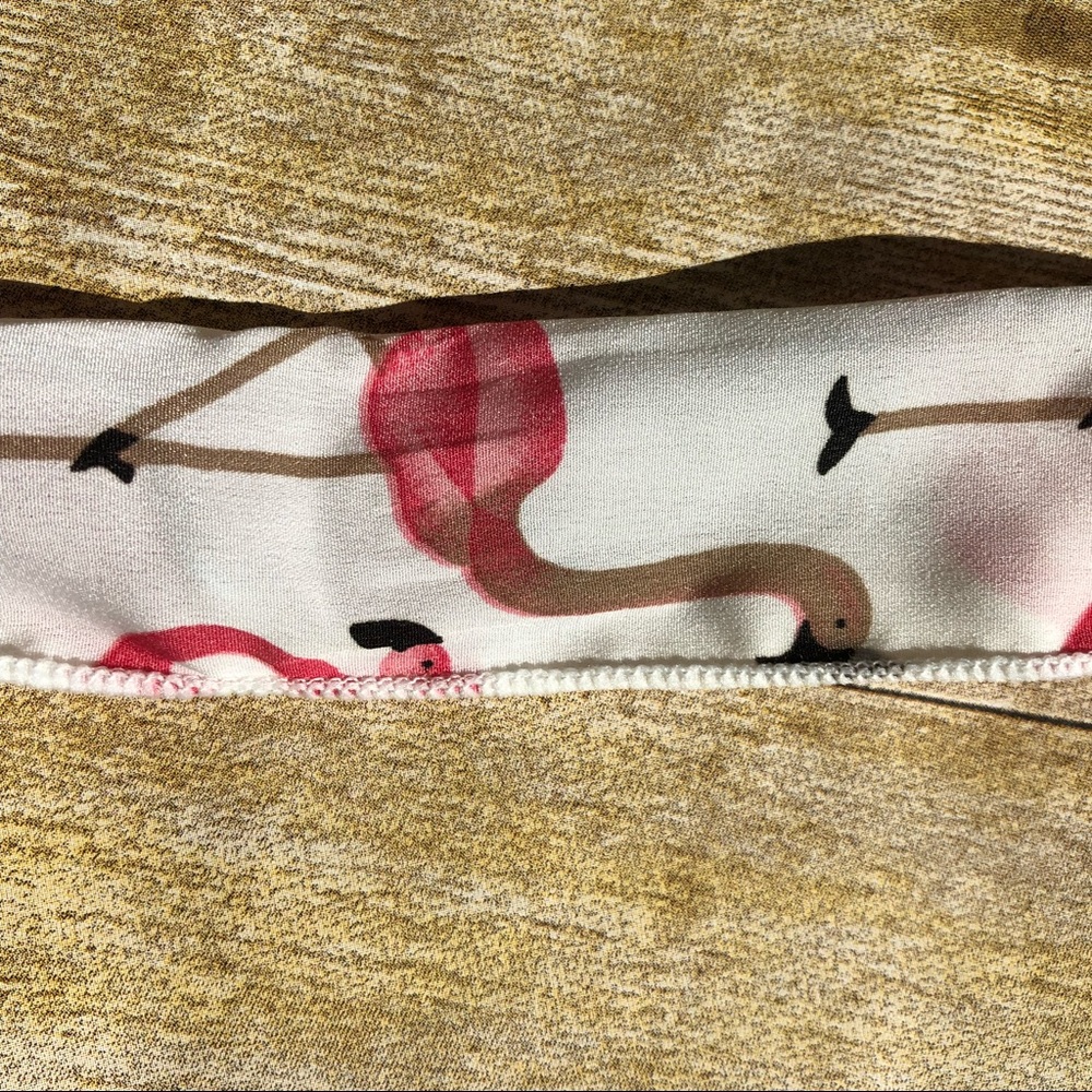 Flamingo headband head wraps- white - Picture 5 of 6